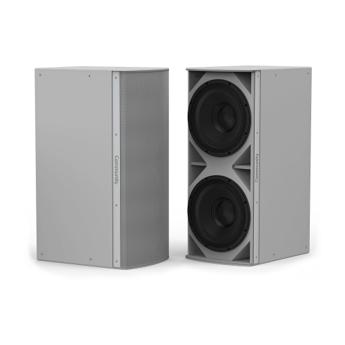 Biamp Community Community is8-215, subwoofer dual de alta potencia de 15 pulgadas